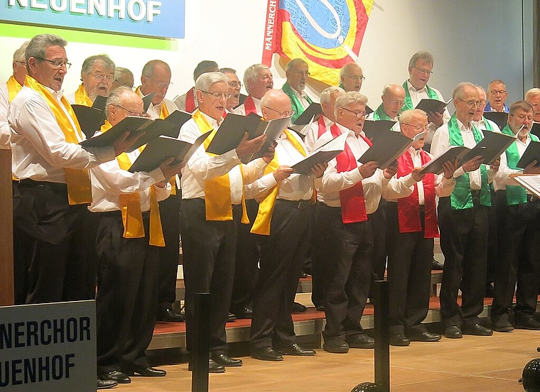 Der Männerchor Neuenhof organisiert den Anlass. (AZ Archiv)