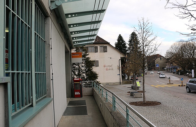 Poststelle in Würenlos soll geschlossen werden. Foto: bär