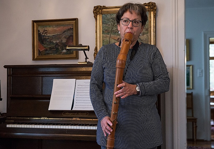 Barbara Zimmerli <em>hat den Verein «Musik für alle» gegründet, sie ist selbst Musiklehrerin in Neuenhof. (Barbara Scherer)</em>
