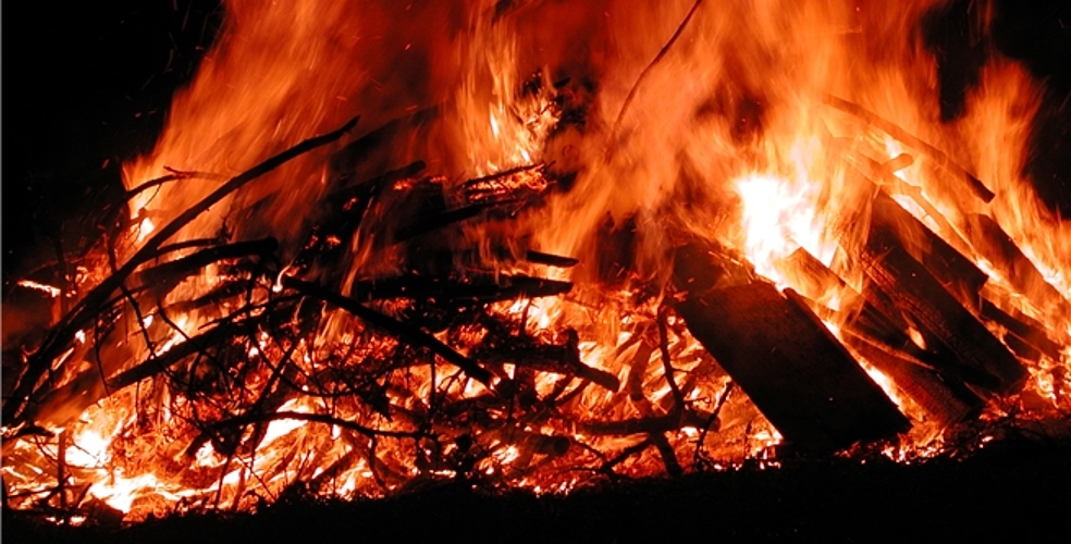 1.-August-Feuer<em> gehört in Würenlos am Nationalfeiertag zur Tradition.Archiv</em>
