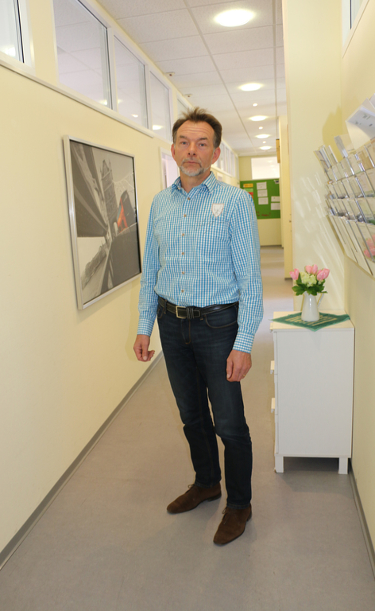 Peter Marthaler ist Geschäftsführer des Spitexvereins Wettingen-Neuenhof und führt 58 Mitarbeitende, die rund 3000 Stellenprozent innehaben,Foto: bär