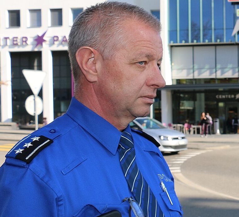 Roland Jenni, <em>Polizeichef. AZ Archiv</em>