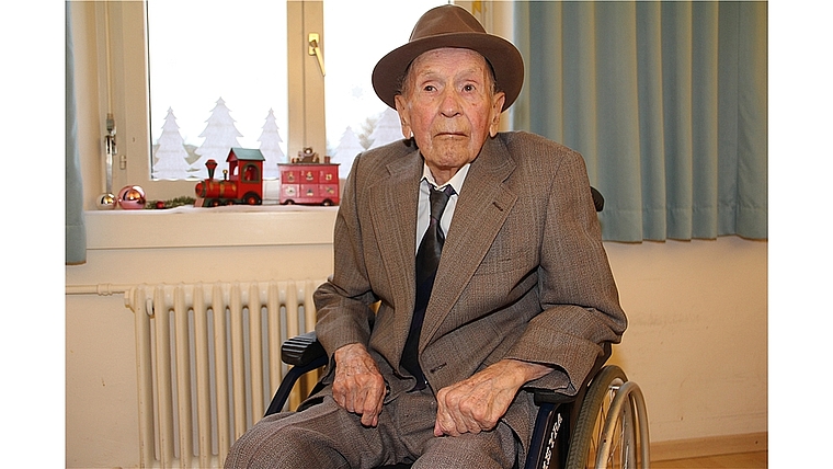 Robert Frei feierte am 10. Dezember seinen 100. Geburtstag. Foto: cf ]]>