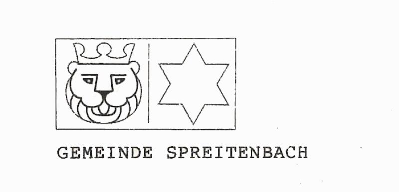 Altes Logo auf einer Einladung von 1975.