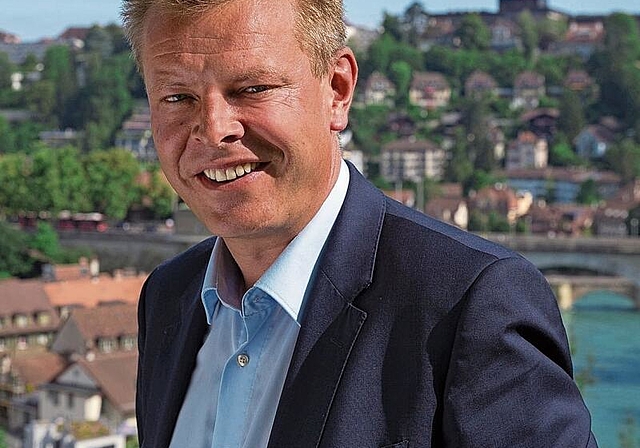 Reto Nause wirkt als Direktor Sicherheit, Umwelt und Energie in Bern. zVg