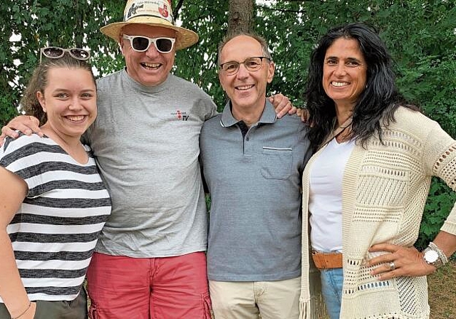 Das Team von TBW Net (v. l.): Lena Fischer, Jürg Frei, Richard Weber und Karin Wild. sib