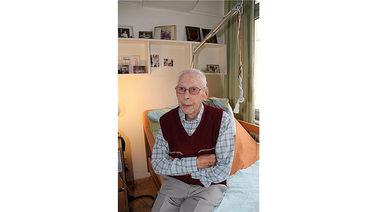 Albert Kern konnte seinen 100. Geburtstag feiern. Foto: cf