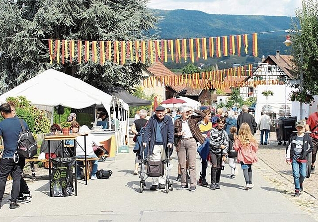 Nach drei Jahren wird in Neuenhof wieder gefestet.   Rahel Bühler/Archiv