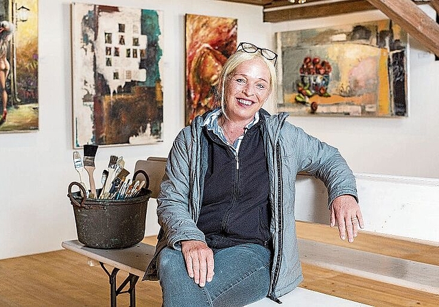 Nach einem Jahr Arbeit konnte Renata Hägni mit ihren Kollegen die Galerie Anemus in Geroldswil eröffnen. Sandra Ardizzone