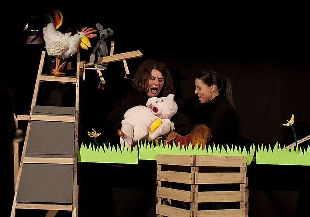 Franz, Waldemar und Jonny erlebten in der Hauptproduktion des Figurentheaters Wettingen grosse Abenteuer. Bild: sa