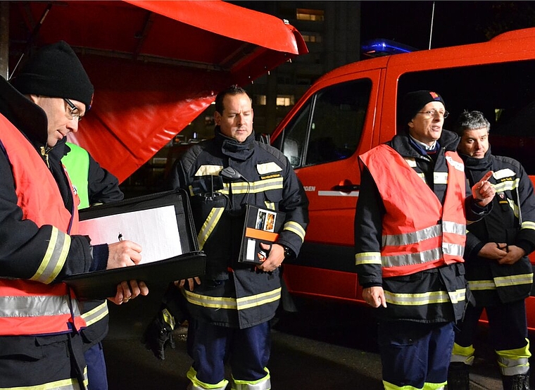 Die Feuerwehren aus den Gemeinden des Limmattals arbeiten zusammen.Foto: ll