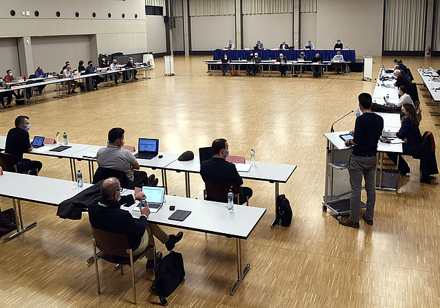 Der Einwohnerrat im Tägi. (Bild: Alexander Wagner/Archiv)