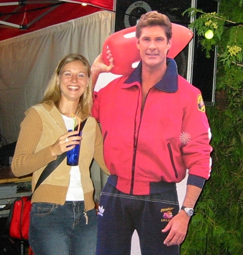 Auch David Hasselhoff war zu Gast. (zVg)
