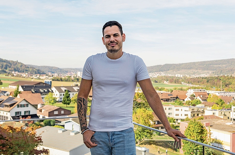 Antonio Salustiano suchte am TV-Set die grosse Liebe.Bild: Jasmin Marte
