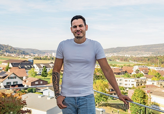 Antonio Salustiano suchte am TV-Set die grosse Liebe.Bild: Jasmin Marte