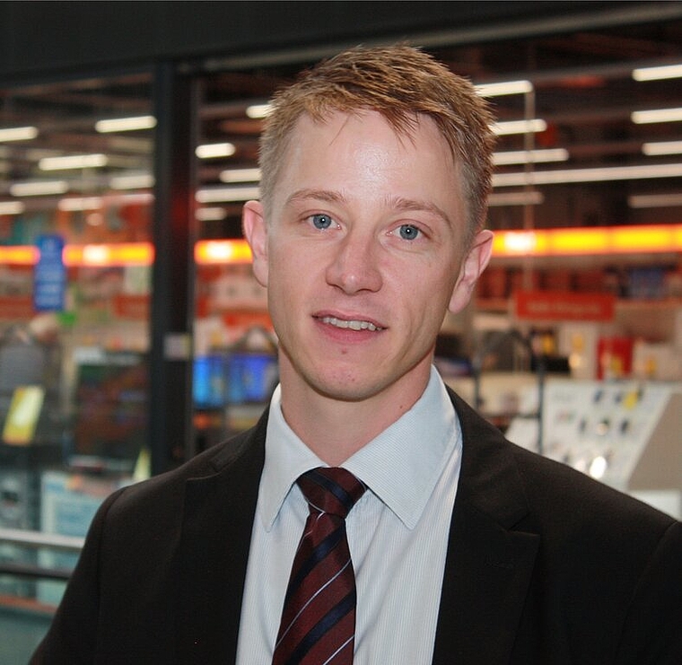 Thomas Haslimeier, neuer Leiter im umgebauten Tägipark. Foto: bär
