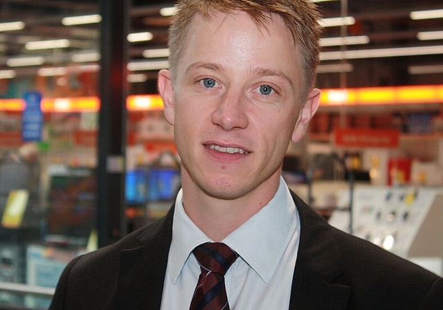 Thomas Haslimeier, neuer Leiter im umgebauten Tägipark. Foto: bär