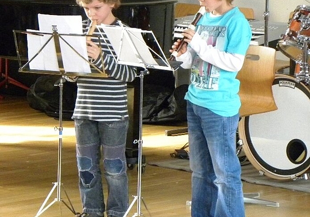 Benefiz-Konzert der Musikschule am Freitag, 29. November. Foto: zVg