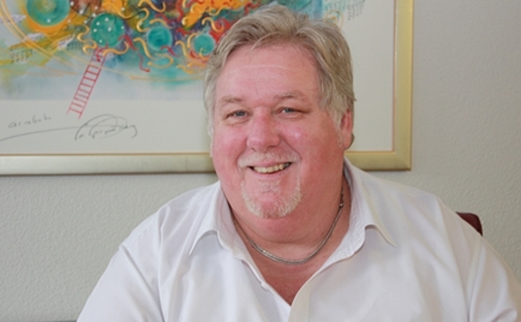 Gemeindeschreiber Marcel Muther verlässt die Gemeindekanzlei.Foto: bär