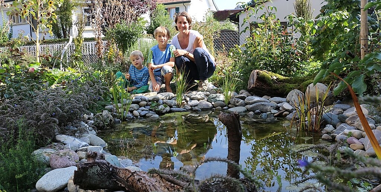 In der Kategorie Schreber-, Nutz- und Wildgärten hat die Familie Schmon an der Schönaustrasse 36 gewonnen.Foto: bär