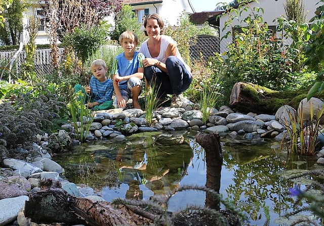 In der Kategorie Schreber-, Nutz- und Wildgärten hat die Familie Schmon an der Schönaustrasse 36 gewonnen.Foto: bär