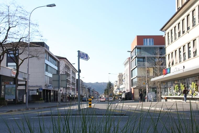 Die Strassen in Wettingen sind leerer als üblich. Melanie Borter