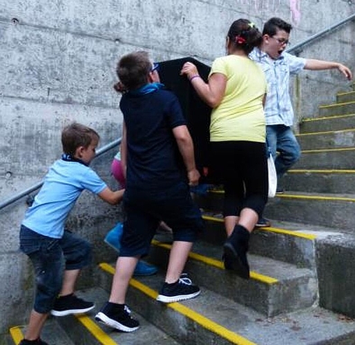 Grosse Boxen sind kein Problem.Wunscherfüllung Discofeeling für 8- bis 18-Jährige. Fotos: zVg