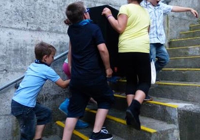 Grosse Boxen sind kein Problem.Wunscherfüllung Discofeeling für 8- bis 18-Jährige. Fotos: zVg