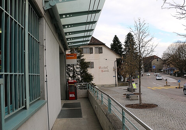 Poststelle in Würenlos soll geschlossen werden. Foto: bär