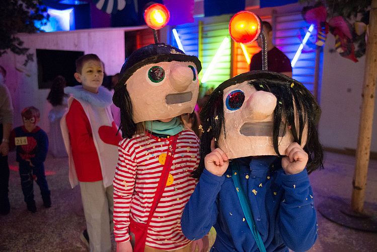 Viele tolle Kostüme zum Fasnachtsabschluss.
