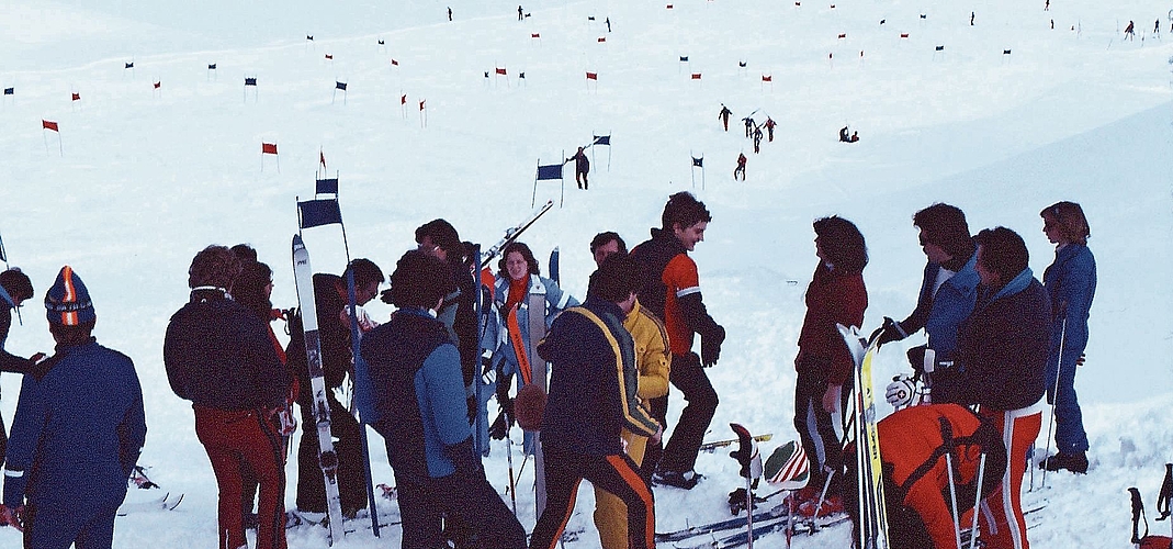 Skirennen 1979: Dieses fand auf der Melchsee-Frutt statt.zVg Skirennen 1979: Dieses fand auf der Melchsee-Frutt statt.zVg