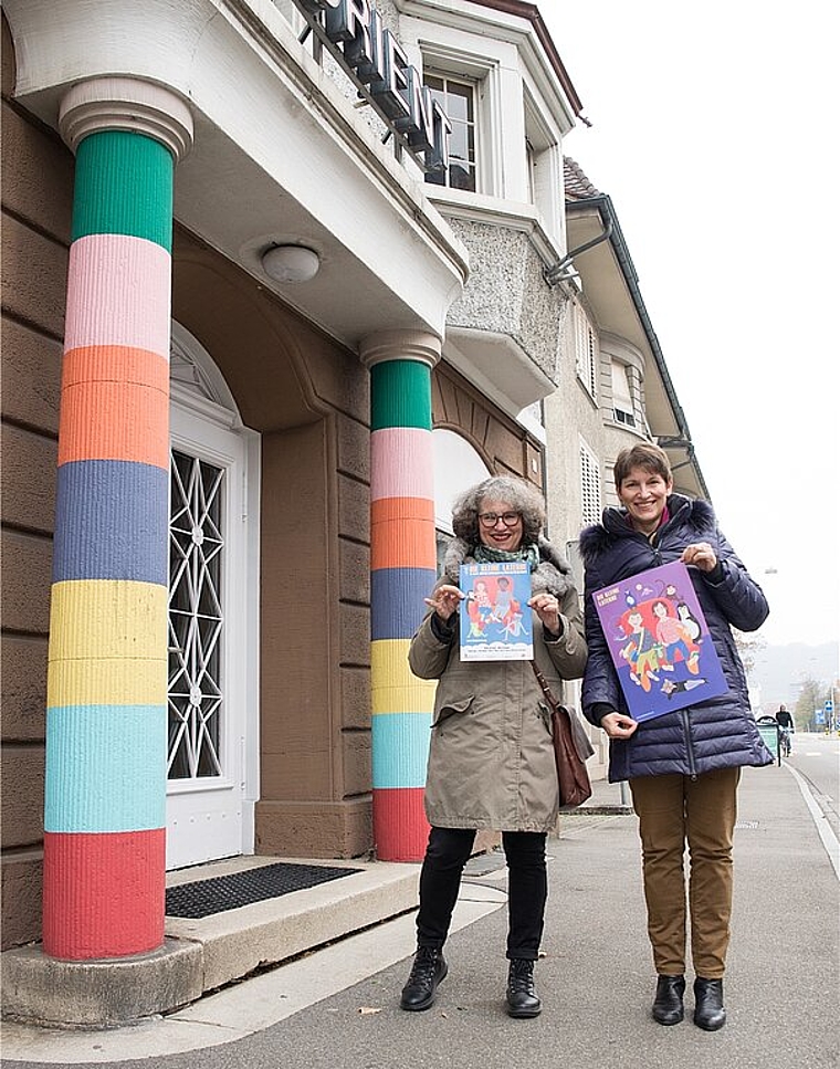 «Die kleine Laterne» <em>organisiert Caroline Smrstik Gentner mit Unterstützung von Vereinspräsidentin Christa Camponovo. (Barbara Scherer)</em>