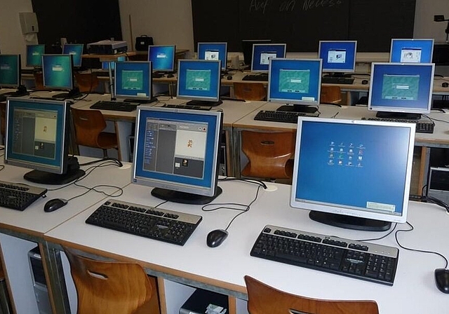 Kreditkürzung für die Anschaffung von Laptops an der Schule.Foto: Archiv