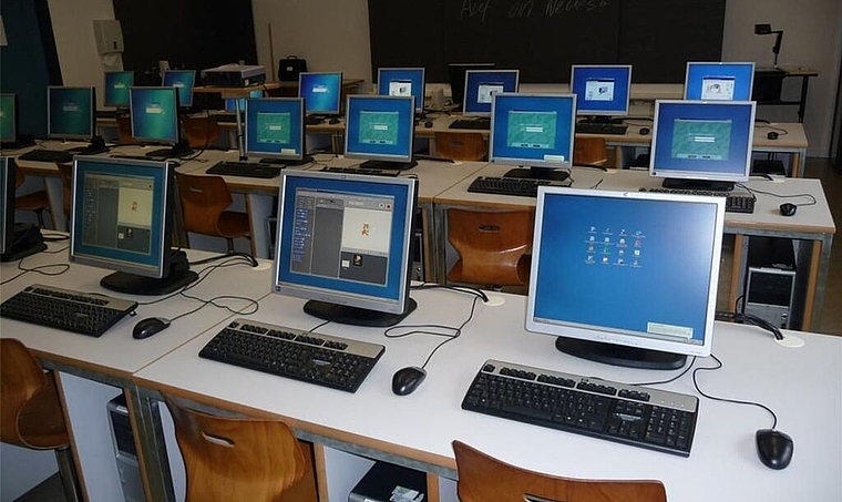 Kreditkürzung für die Anschaffung von Laptops an der Schule.Foto: Archiv