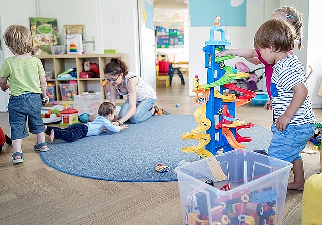 Symbolbild: In Wettingen gibt es keine Gutscheine für die Kinderbetreuung. AZ Archiv