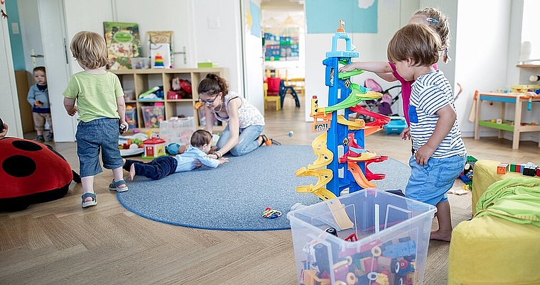 Symbolbild: In Wettingen gibt es keine Gutscheine für die Kinderbetreuung. AZ Archiv