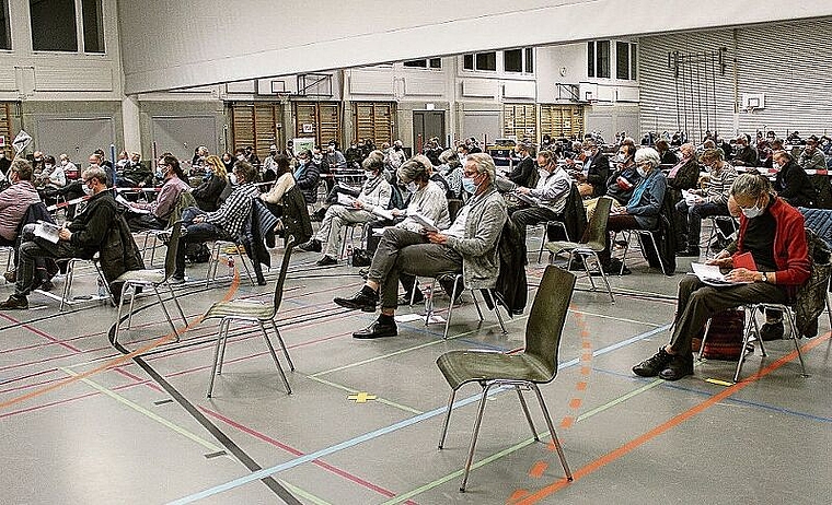 167 Stimmberechtigte nahmen an der Wintergmeind in der Würenloser