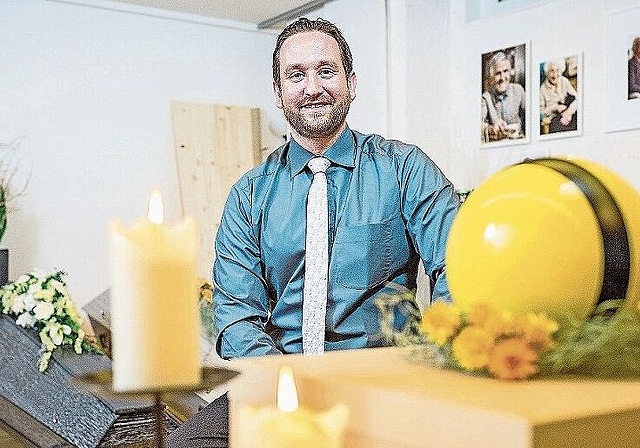 Sandro Güntert hat per 1. Januar die Gesamtleitung der Badener Bestattungen GmbH übernommen. Sandra Ardizzone/Archiv