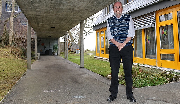 Heimleiter Sander van Riemsdijk verlässt das Kinderheim Klösterli. Foto: bär