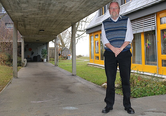 Heimleiter Sander van Riemsdijk verlässt das Kinderheim Klösterli. Foto: bär