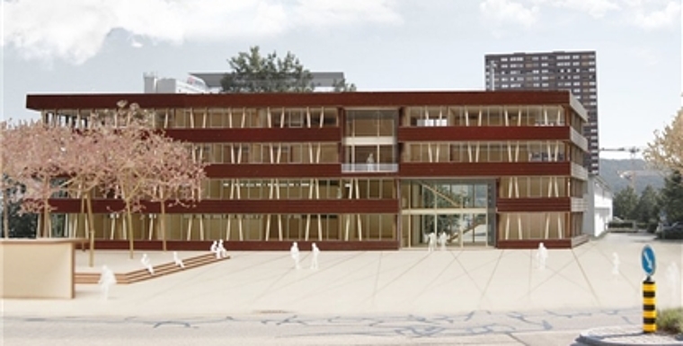 Ohne Dachgeschoss: Die neue Version des Gemeindehauses. (zVg)