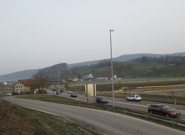 Geisswies Das Bauentwicklungsgebiet liegt im Osten von Wettingen.Foto: Mü