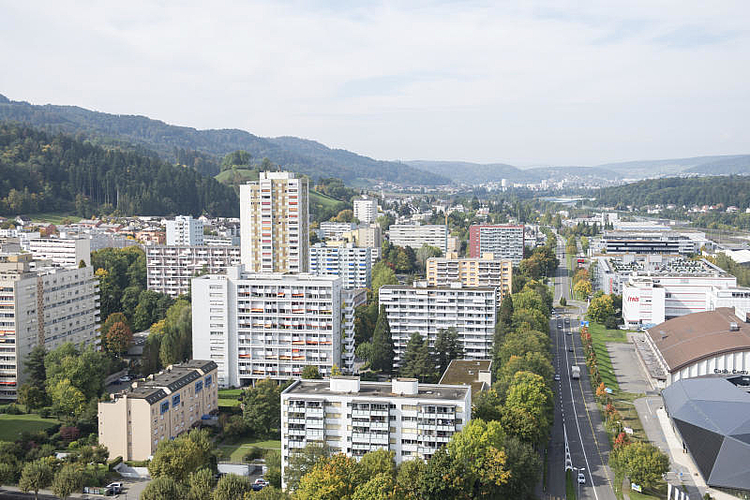 Spreitenbach ist eine vielfältige Gemeinde und besteht nicht nur aus Hochhäusern. (Barbara Scherer/ AZ Archiv)
