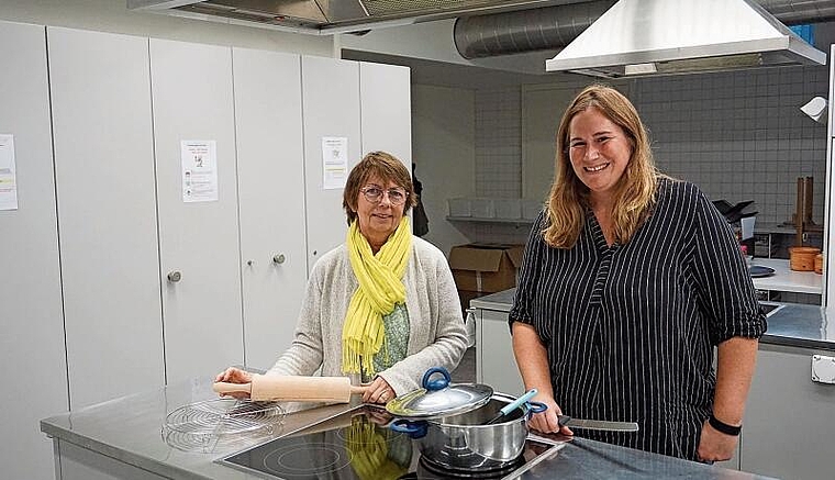 Denise Dittli (l.) und Martina Küttel setzen den Fokus auf die vegane Küche. Rinaldo Feusi
