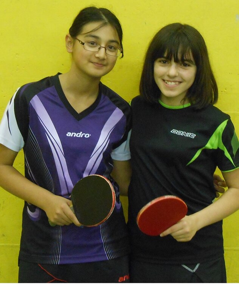 Sara Hussain (l.) und Céline Credaro. zVg