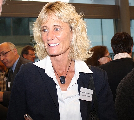 Gemeindeammann Susanne Schläpfer.
