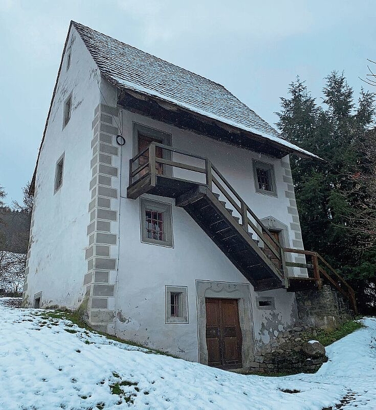 Momentan ungenutzt: Das Ortsmuseum im alten Spycher. (Bild: Sibylle Egloff)