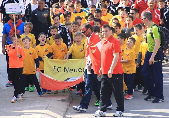Wunderbarer Aufenthalt in Malgrat des FCN mit seinen Junioren. Foto: zVg