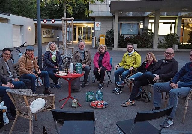 Am 1. Wettige-Träff kam es zu spannenden Gesprächen und einem Miteinander. Rinaldo Feusi