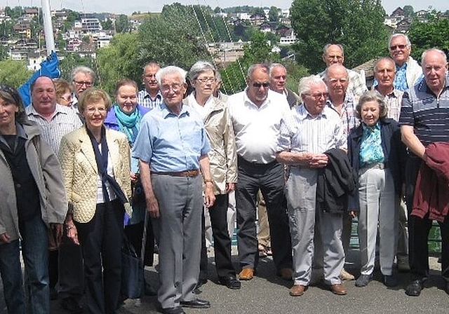 Stimmung auf dem Ausflug der Pensionierten der Gemeinde Wettingen. Foto: zVg